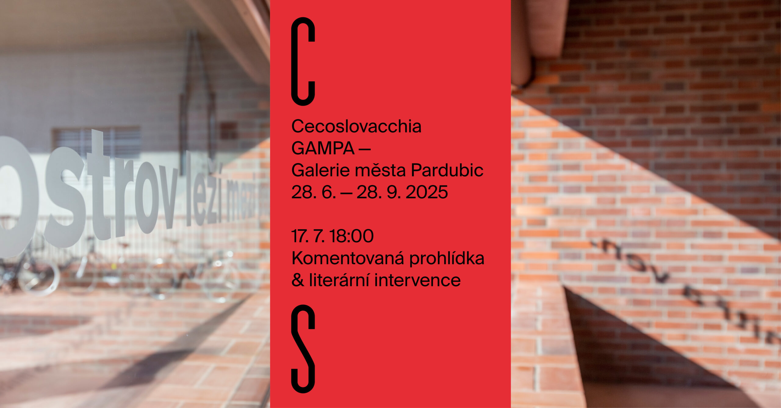 Komentovaná prohlídka výstavy CECOSLOVACCHIA & literárně-umělecká intervence